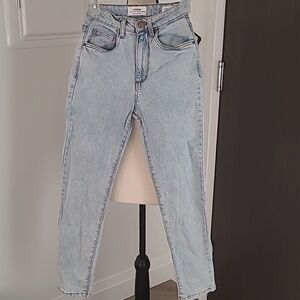 Cotton On Size 2 High Waisted Stretch Mom Jean